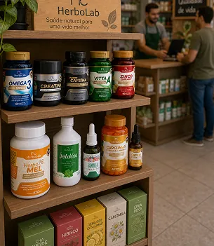 Lojas de produtos naturais